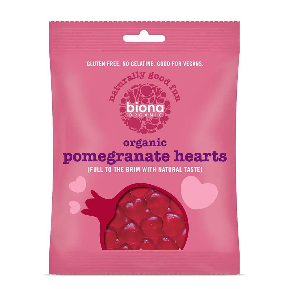 Biona Organic Pomegranate Hearts (case of 10)