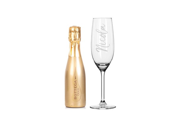 Bottega Gold Prosecco - Brut Vino Dei Poeti Gold Mini Bottle 20cl