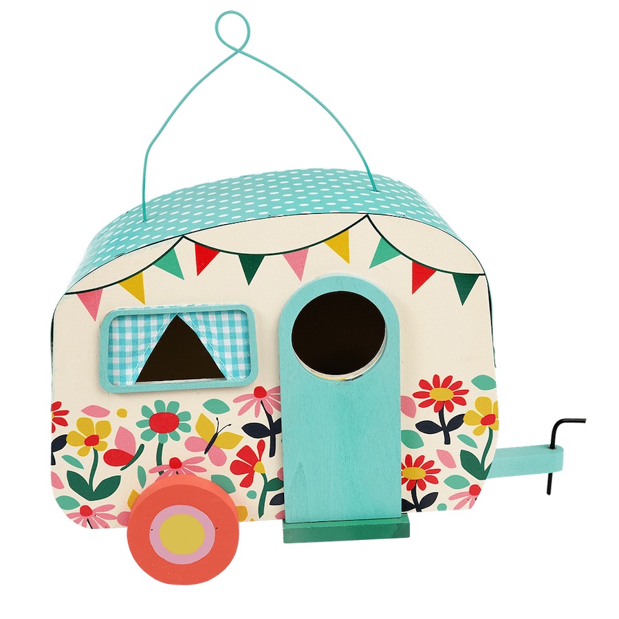Caravan Wooden Bird House