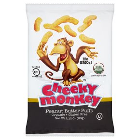 Cheeky Monkey Peanut Butter Puffs 60g