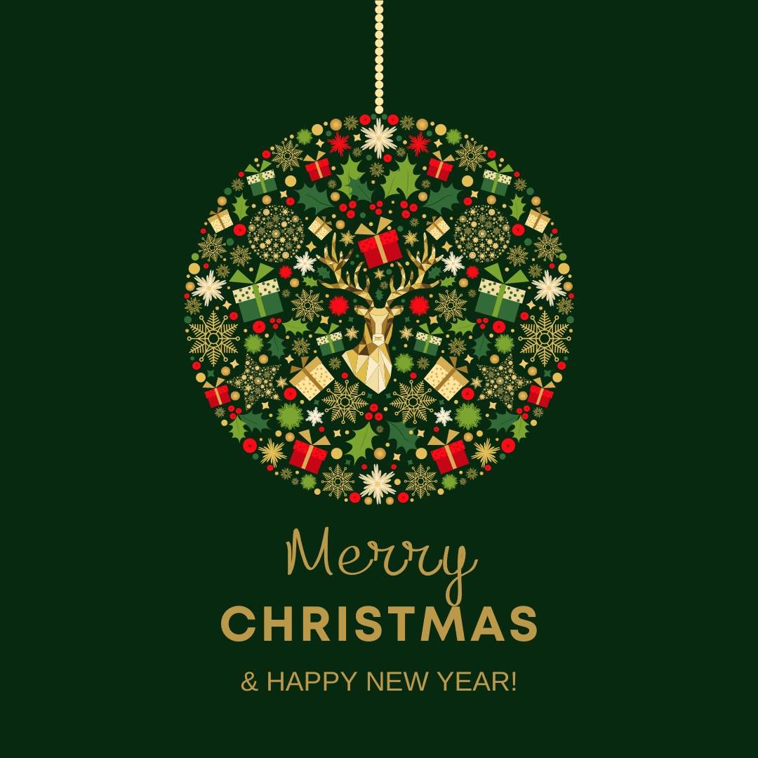 Merry Christmas & Happy New Year E-gift Card