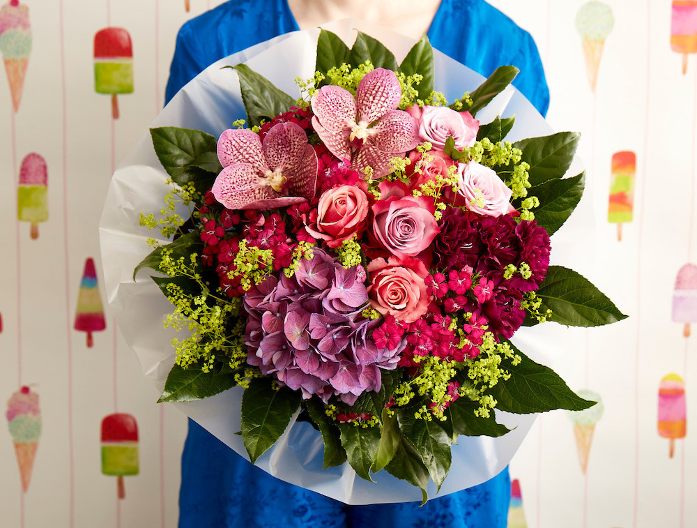 Watermelon Flower Arrangement by Jane Packer Flowers