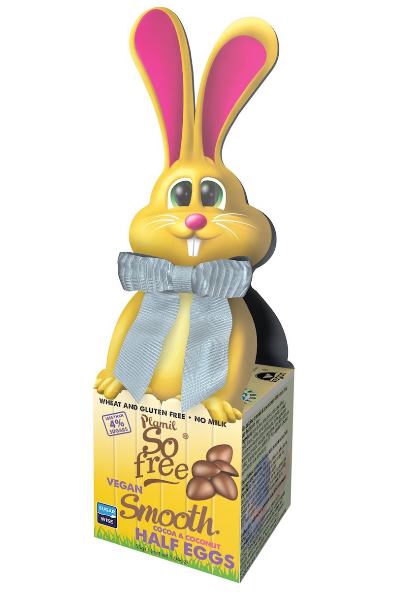 Plamil So free Smooth Less Than 4% Sugar Bow Tie Bunny