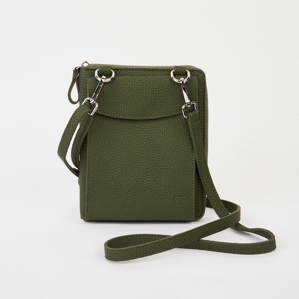 Goodeehoo Columbian Cross Body - Olive Green