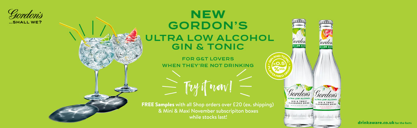 Introducing Gordon's Ultra Low G&T