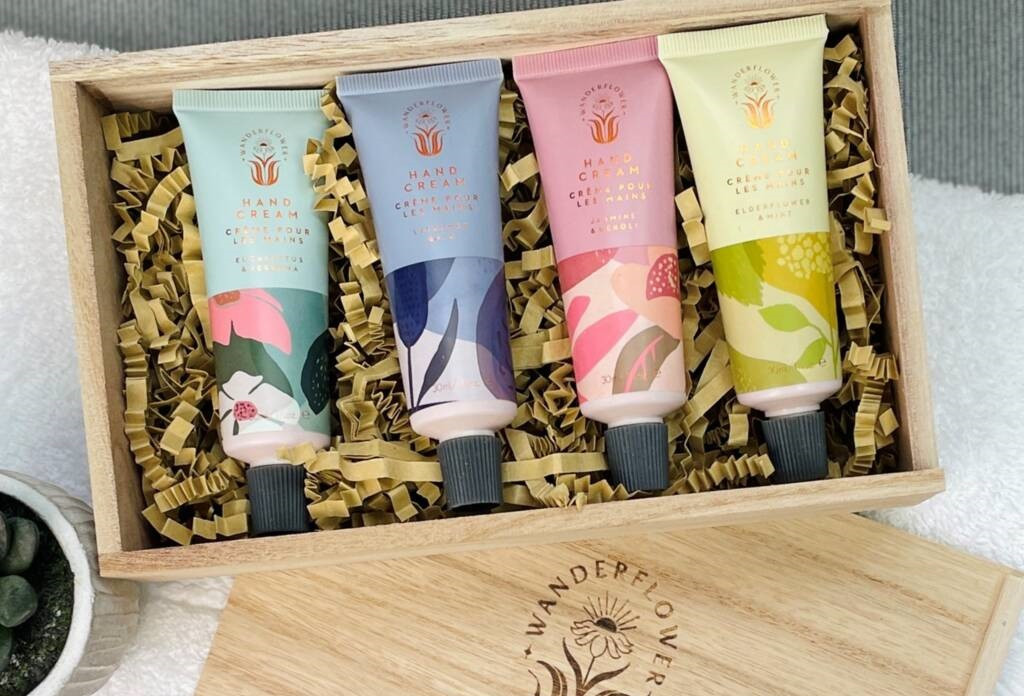 Wanderflower Hand Cream Library