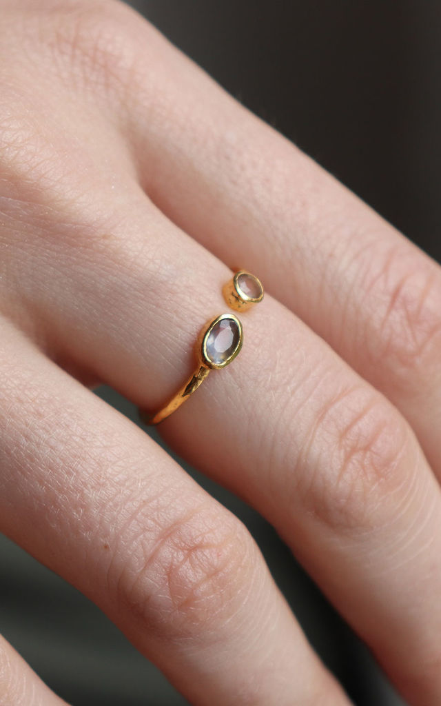 Pooja Open Ring - Gold