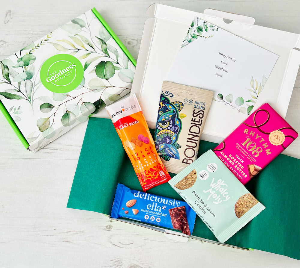 Letterbox friendly Goodness box