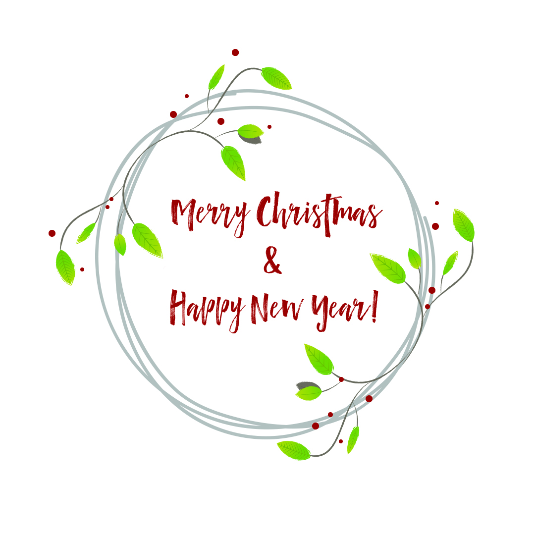 Merry Christmas and Happy New Year Card