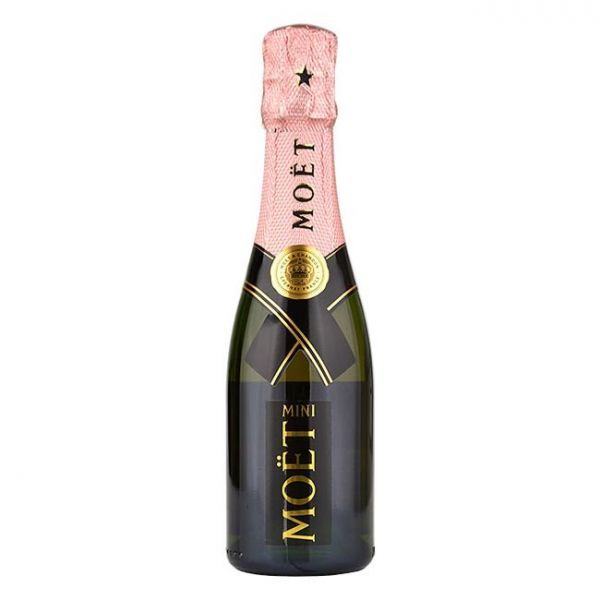 Moet and Chandon Brut Rose Imperial NV Champagne Mini Moet 20cl 