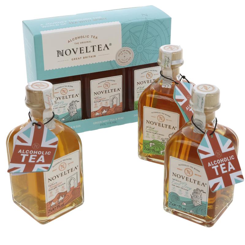 Noveltea Alcoholic Tea Trio Pack 3x25cl