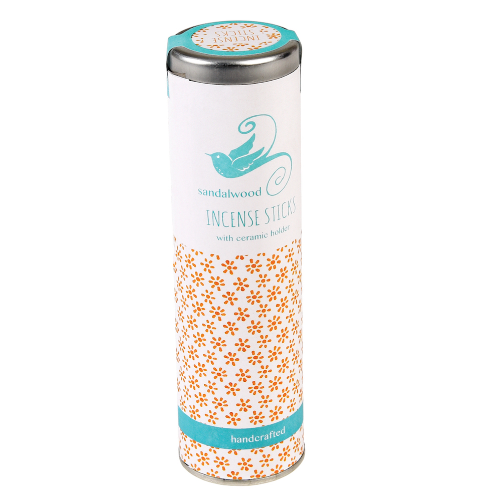 Sandalwood Incense Gift Tin (50 sticks)