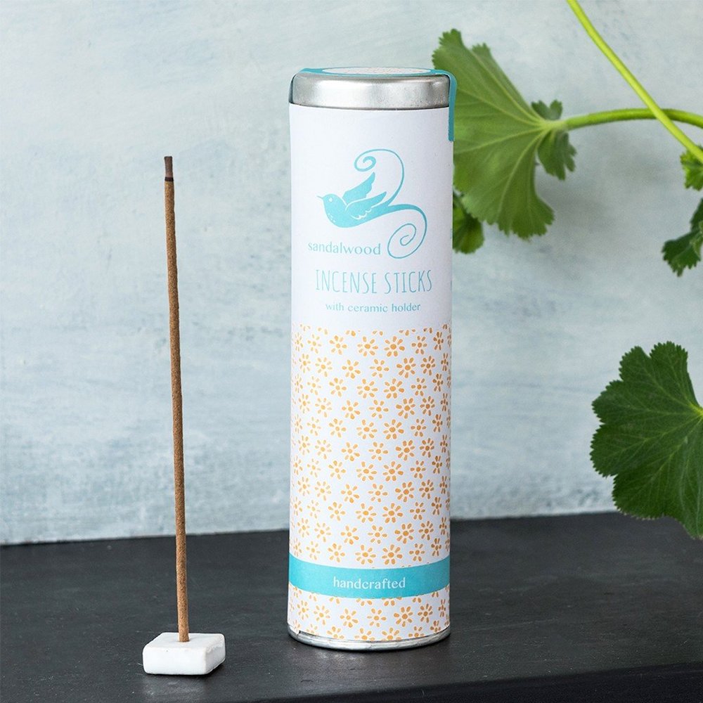 Sandalwood Incense Gift Tin (50 sticks)