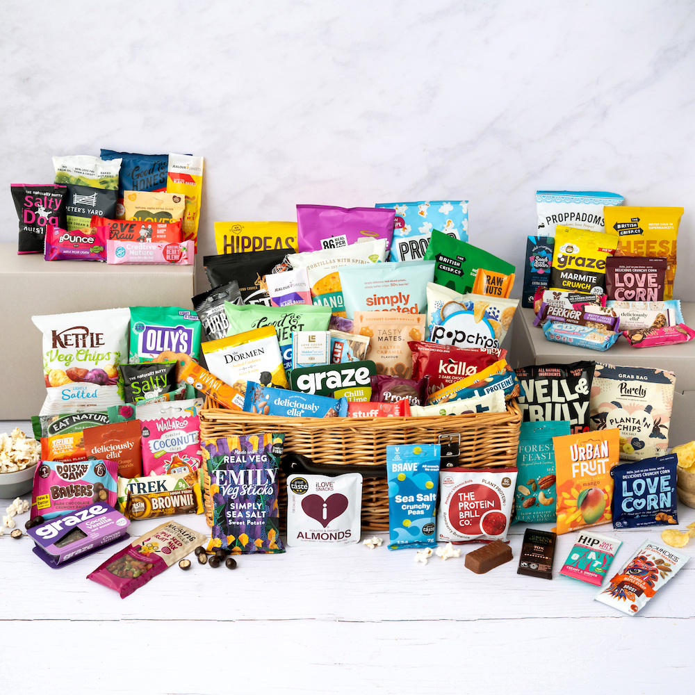 Team Treats Wicker hamper 