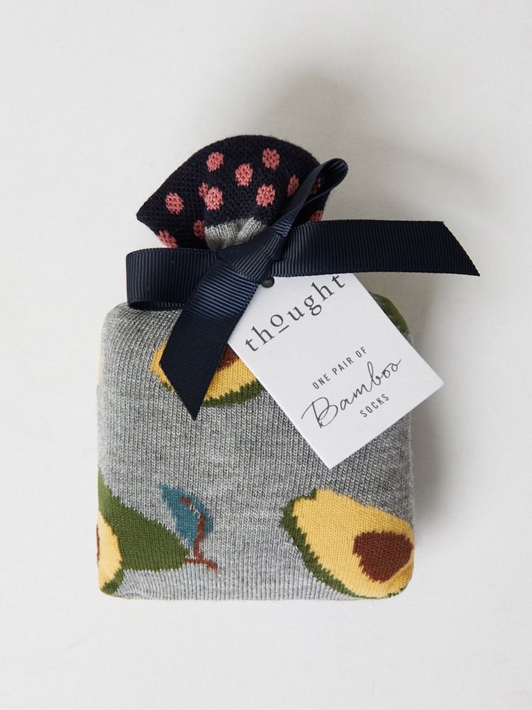 Avocado Bamboo Gift Socks 