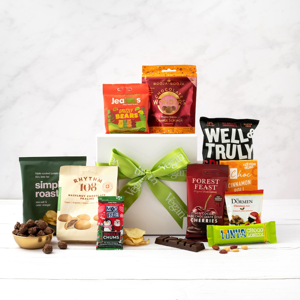 The Vegan Food and Living Festive Chocolate and Snack Hamper