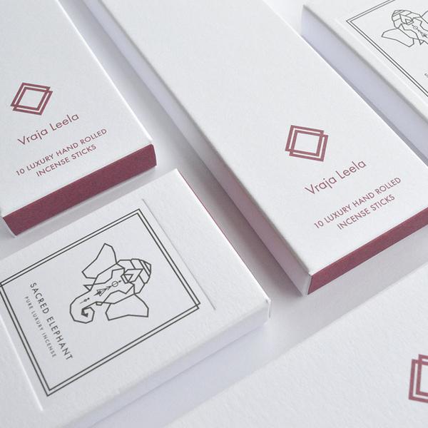 Sacred Elephant Pure Luxury Incense Vraja Leela