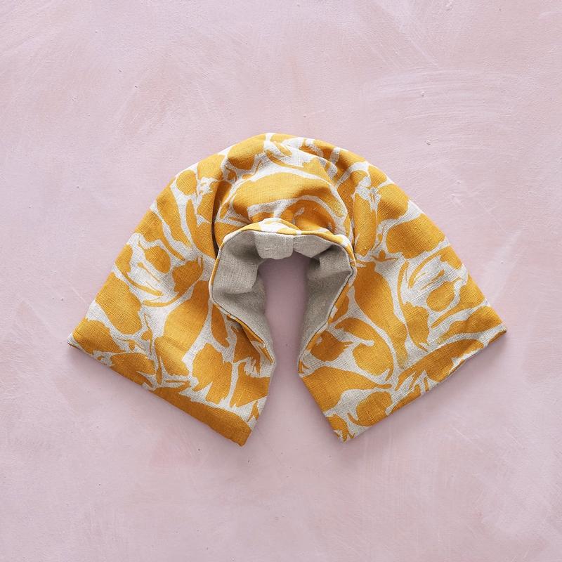 Wheat Bag - Yellow Linen