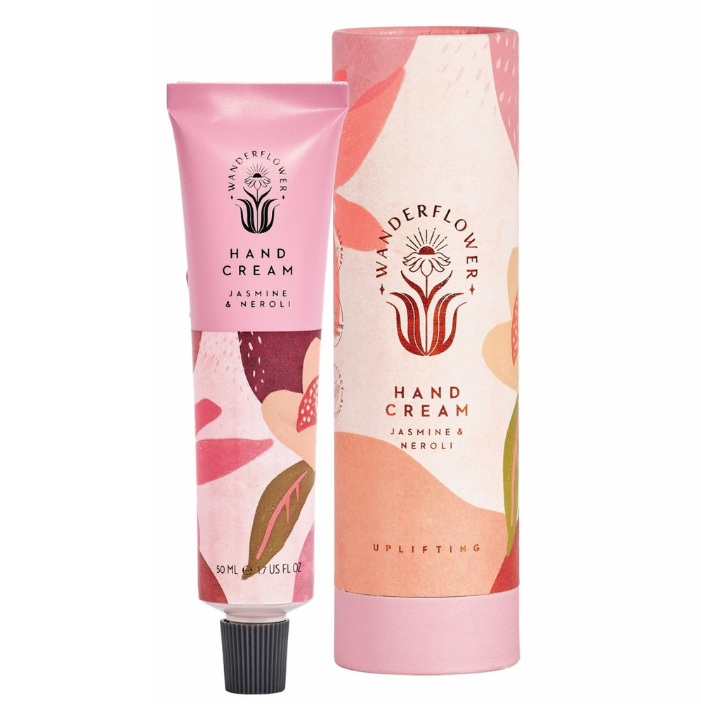 Wanderflower Hand Cream: Uplifting Jasmine & Neroli 50ml