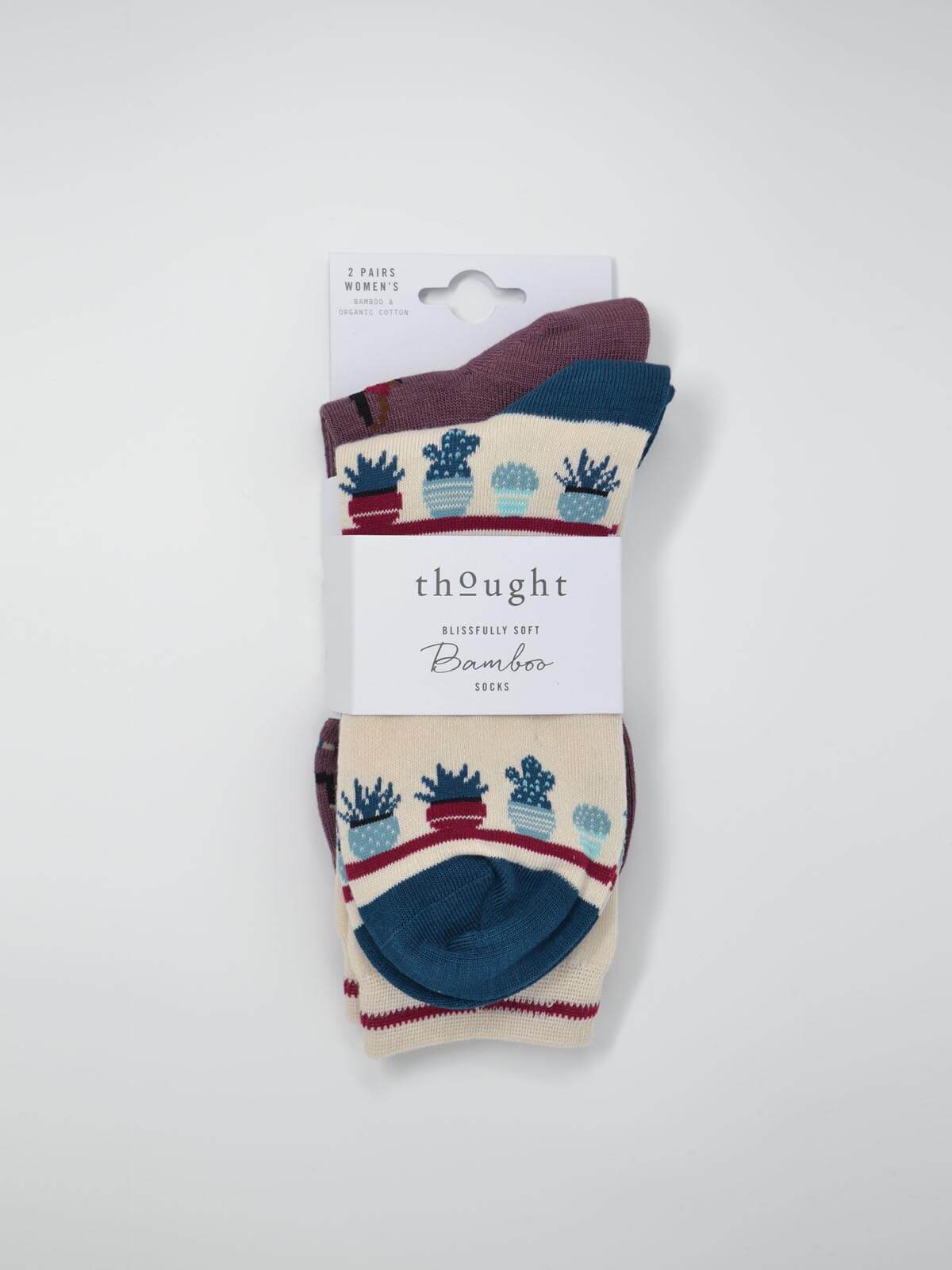 Bamboo Yoga Socks 2 Pack