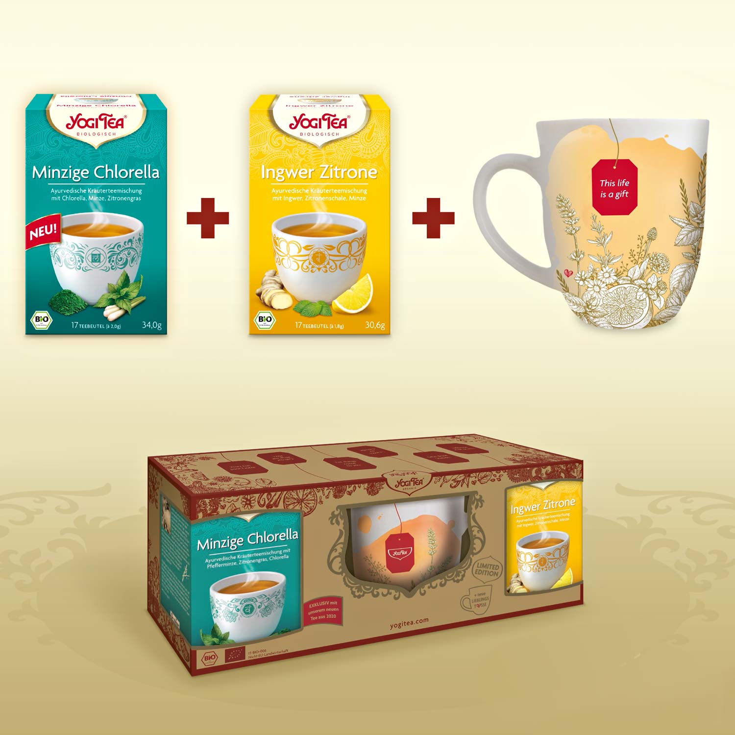 The Yogi Tea Gift Set Feel Good Moments