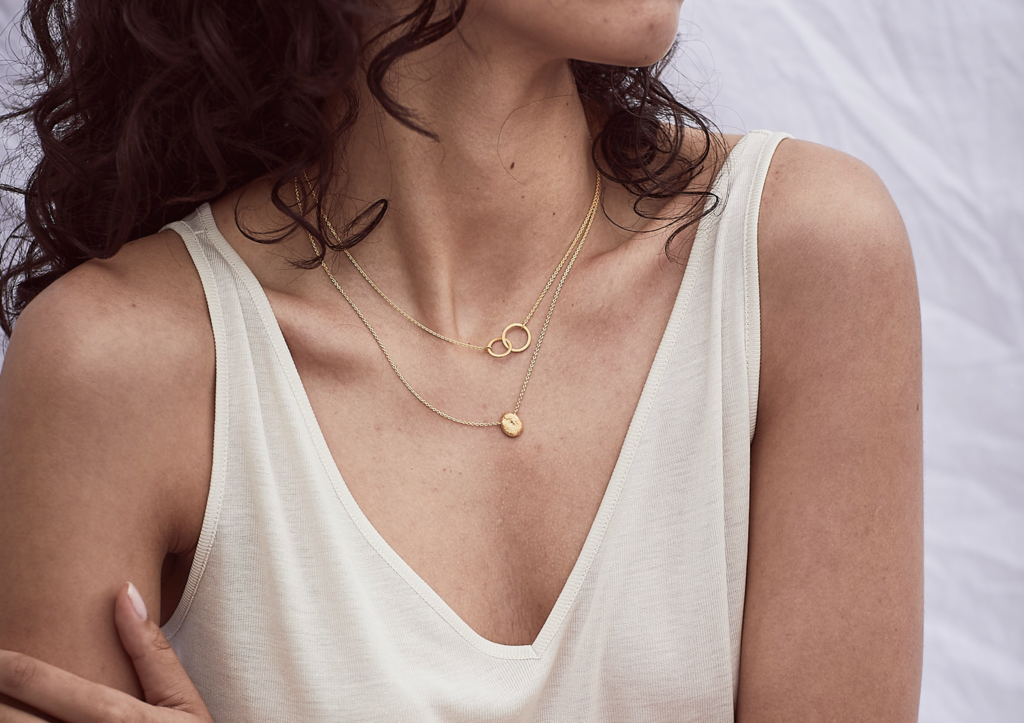 Kavita Eco Necklace - Gold