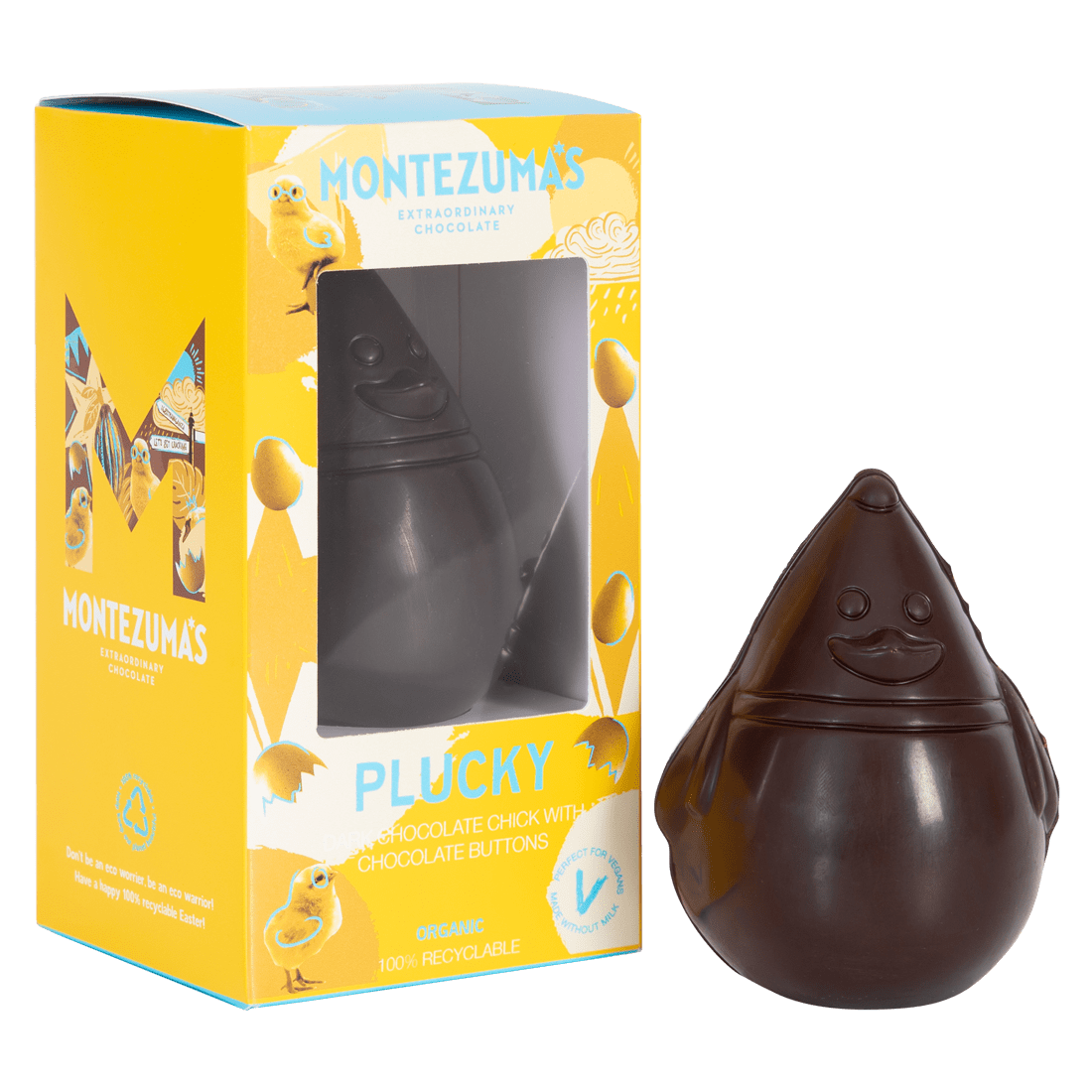 Montezumas Plucky Chick with Chocolate Buttons