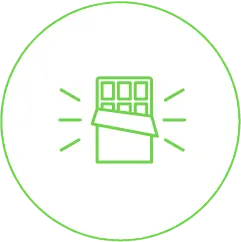 No more headaches in dealing<br>with your office snacks.